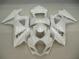 All White No decals - GSX - R1000 07 - 08 Fairing Kit