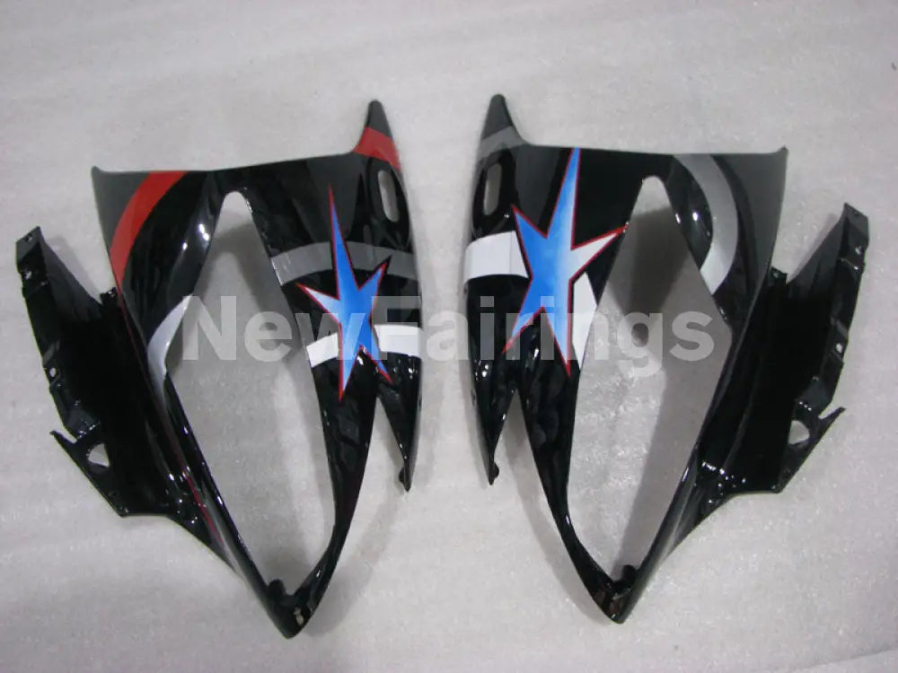Black and White FIAT - YZF-R6 06-07 Fairing Kit Vehicles & Parts > Vehicle Parts & Accessories > Motor Vehicle Parts >