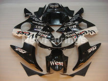 Load image into Gallery viewer, Black and White West - YZF-R6 03-04 Fairing Kit Vehicles &amp; Parts &gt; Vehicle Parts &amp; Accessories &gt; Motor Vehicle Parts &gt;
