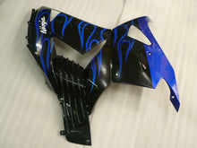 Load image into Gallery viewer, Black and Blue Flame - NINJA ZX-14R 06-11 Fairing Kit