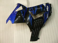 Load image into Gallery viewer, Black and Blue Flame - NINJA ZX-14R 06-11 Fairing Kit