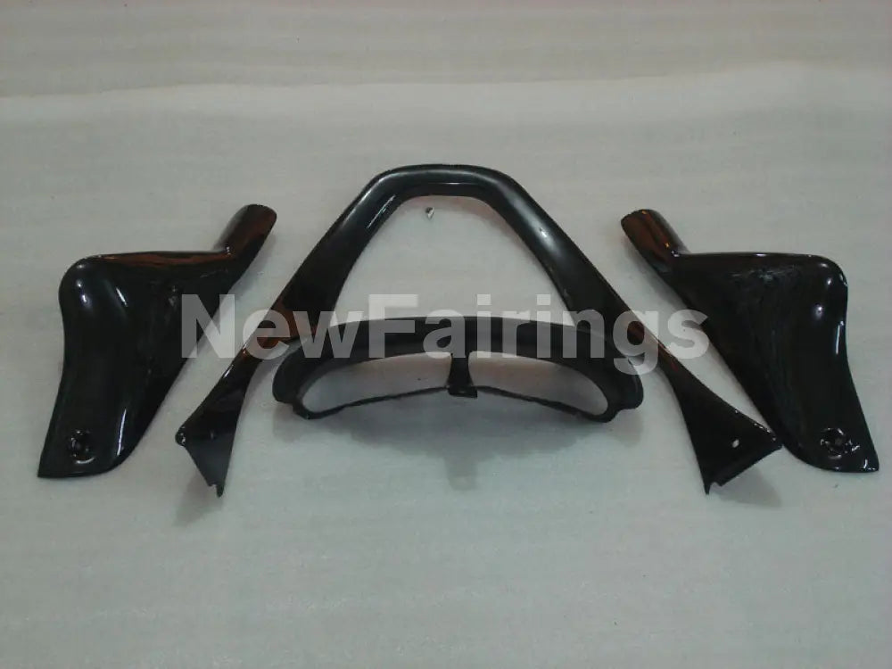 Black and Blue Flame NINJA ZX 6R 00 02 Fairing Kit Vehicles