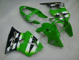 Black Green Factory Style - NINJA ZX-6R 00-02 Fairing Kit