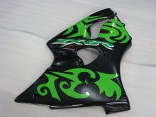 Load image into Gallery viewer, Black and Green Factory Style - NINJA ZX-6R 00-02 Fairing