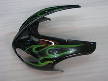 Load image into Gallery viewer, Black and Green Flame - NINJA ZX-10R 06-07 Fairing Kit