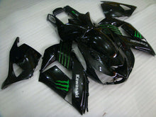 Load image into Gallery viewer, Black and Green Monster - NINJA ZX-14R 06-11 Fairing Kit