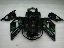 Load image into Gallery viewer, Black and Green Monster - NINJA ZX-14R 06-11 Fairing Kit
