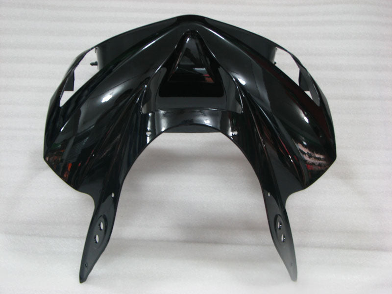 Black and Grey Flame - NINJA ZX-6R 03-04 Fairing Kit