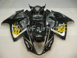 Black and Grey Yellow Factory Style - GSX1300R Hayabusa