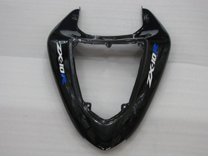 Black and Purple Flame - NINJA ZX-10R 06-07 Fairing Kit