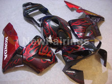 Load image into Gallery viewer, Black and Red Flame - CBR600RR 03-04 Fairing Kit - Vehicles
