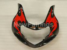 Load image into Gallery viewer, Black and Red Flame - GSX-R600 01-03 Fairing Kit