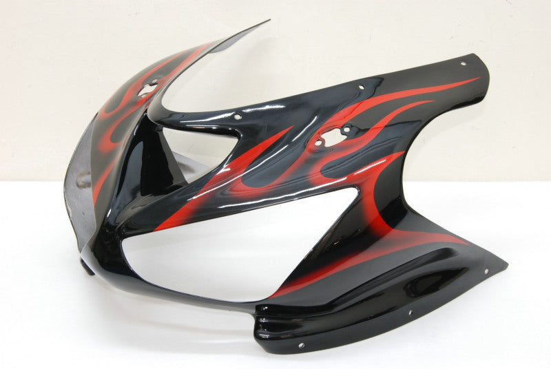 Black and Red Flame - NINJA ZX-6R 05-06 Fairing Kit