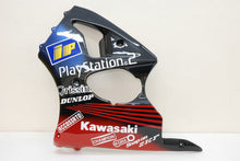 Load image into Gallery viewer, Black and Red Play Station - NINJA ZX-6R 00-02 Fairing Kit