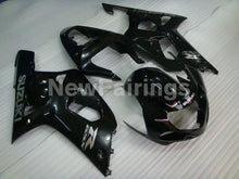 Load image into Gallery viewer, Black with Silver Decals Factory Style - GSX-R600 01-03 Fairing Kit