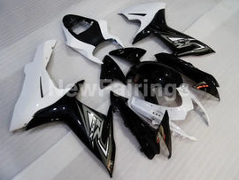 Black White Factory Style - GSX-R600 11-24 Fairing Kit