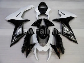 Black White Factory Style - GSX-R600 11-24 Fairing Kit