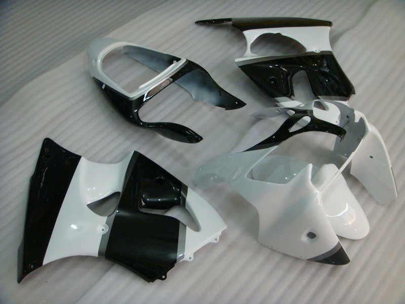 Black and White Grey No decals - NINJA ZX-6R 00-02 Fairing