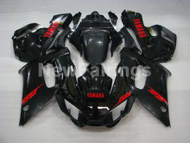 Black with Red Decals Factory Style - YZF-R6 98-02 Fairing Kit Vehicles & Parts > Vehicle Parts & Accessories > Motor