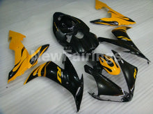 Load image into Gallery viewer, Black and Yellow Flame - YZF-R1 04-06 Fairing Kit