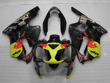 Load image into Gallery viewer, Black and Yellow Red Bull - NINJA ZX-12R 02-04 Fairing Kit