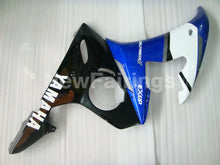 Load image into Gallery viewer, Blue and White Black Factory Style - YZF-R6 03-04 Fairing Kit Vehicles &amp; Parts &gt; Vehicle Parts &amp; Accessories &gt; Motor