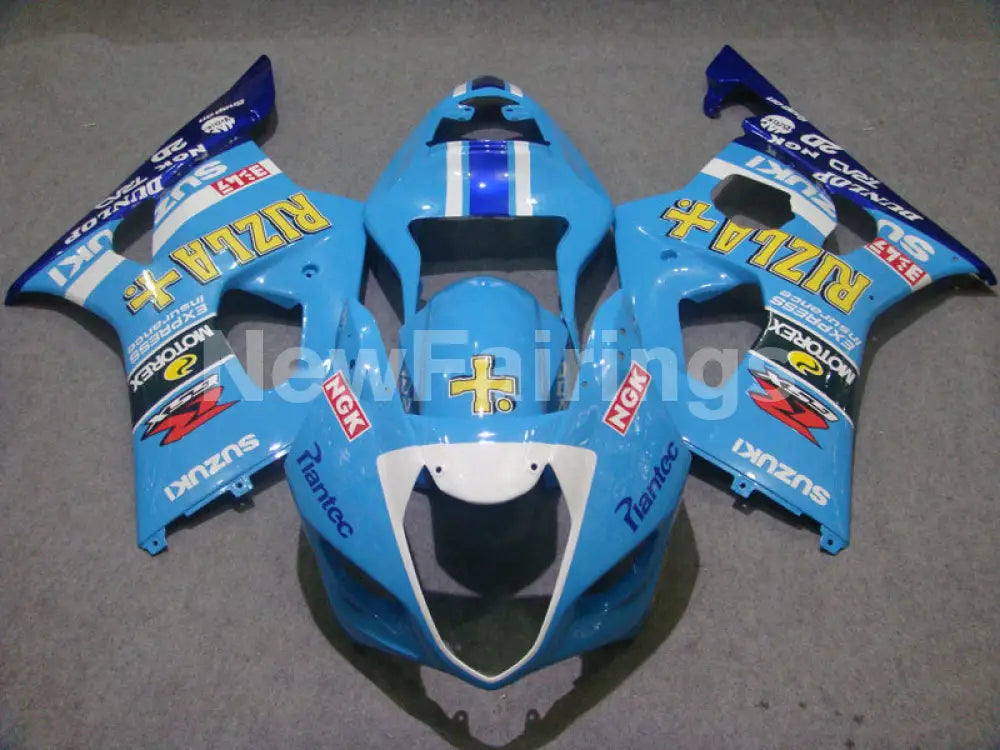 Blue and White Rizla - GSX-R1000 03-04 Fairing Kit – NewFairing
