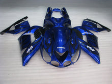 Load image into Gallery viewer, Blue and Black Flame - NINJA ZX-14R 06-11 Fairing Kit