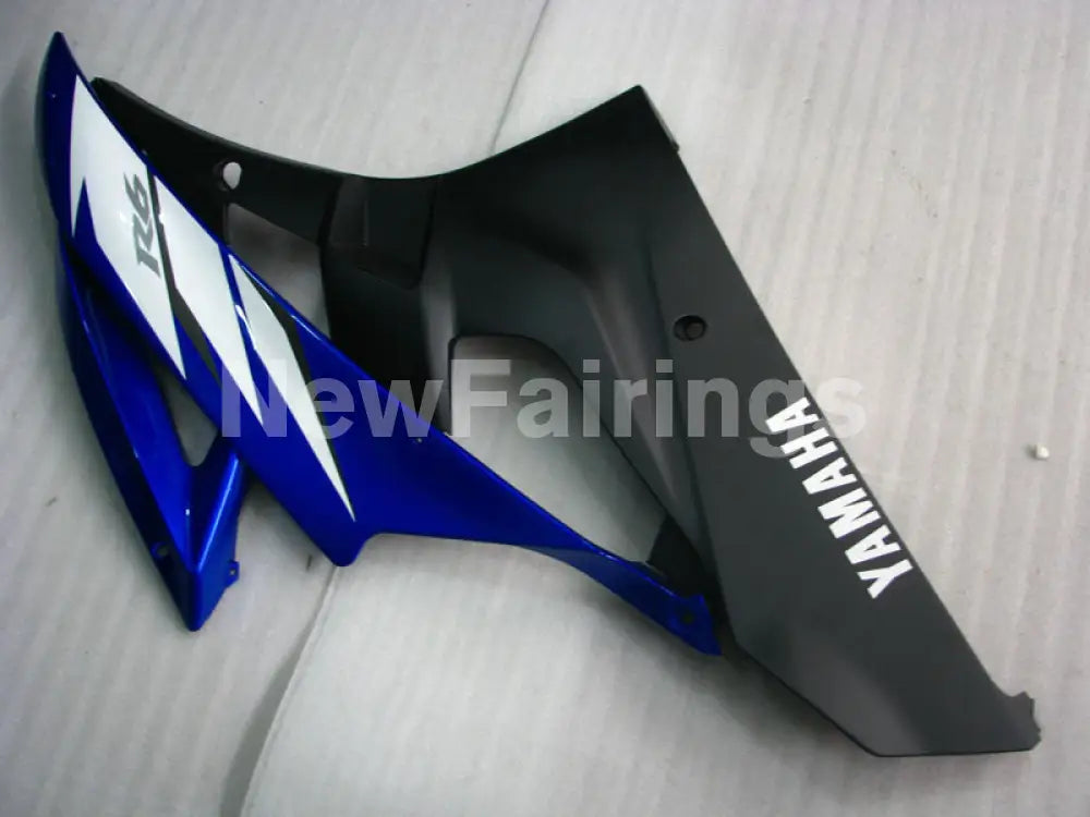Blue and Matte Black Factory Style - YZF-R6 06-07 Fairing Kit Vehicles & Parts > Vehicle Parts & Accessories > Motor