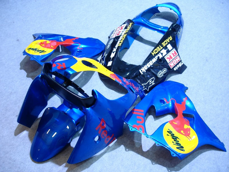 Blue Red Bull - NINJA ZX-9R 00-01 Fairing Kit - Vehicles &