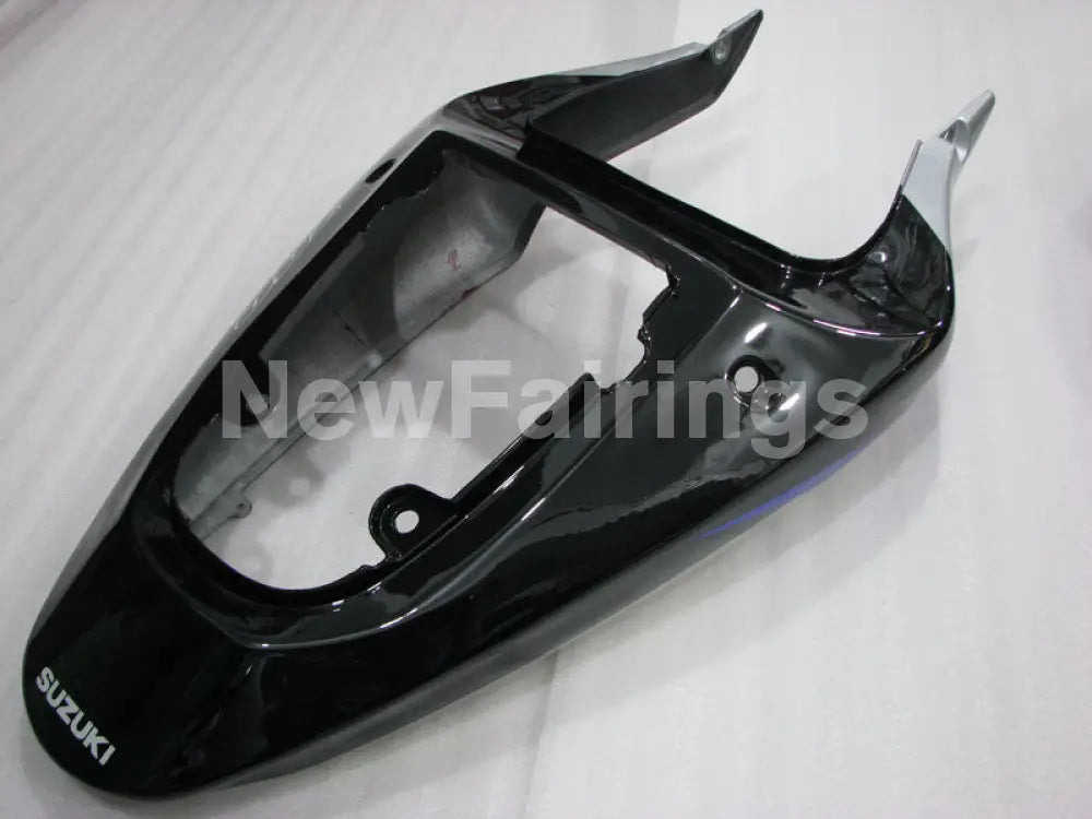 Blue and Silver Black Factory Style - GSX-R600 01-03 Fairing Kit