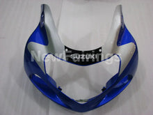 Load image into Gallery viewer, Blue and Silver Black Factory Style - GSX-R600 01-03 Fairing Kit