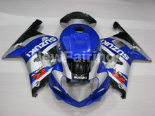 Load image into Gallery viewer, Blue and Silver Black Factory Style - GSX-R600 01-03 Fairing Kit