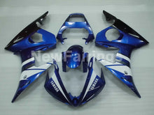Load image into Gallery viewer, Blue White and Black Factory Style - YZF-R6 03-04 Fairing Kit Vehicles &amp; Parts &gt; Vehicle Parts &amp; Accessories &gt; Motor