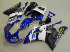 Blue White and Matte Black Factory Style - YZF-R6 98-02 Fairing Kit Vehicles & Parts > Vehicle Parts & Accessories >