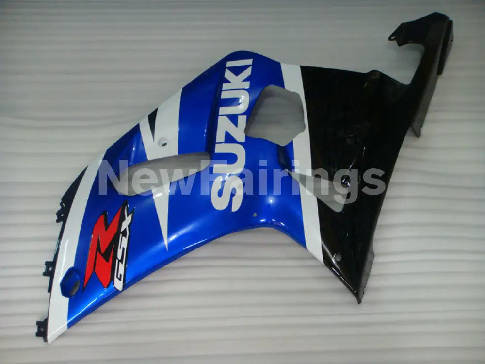 Blue White and Black Factory Style - GSX-R600 01-03 Fairing Kit