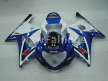 Load image into Gallery viewer, Blue and White Black Factory Style - GSX-R600 01-03 Fairing Kit