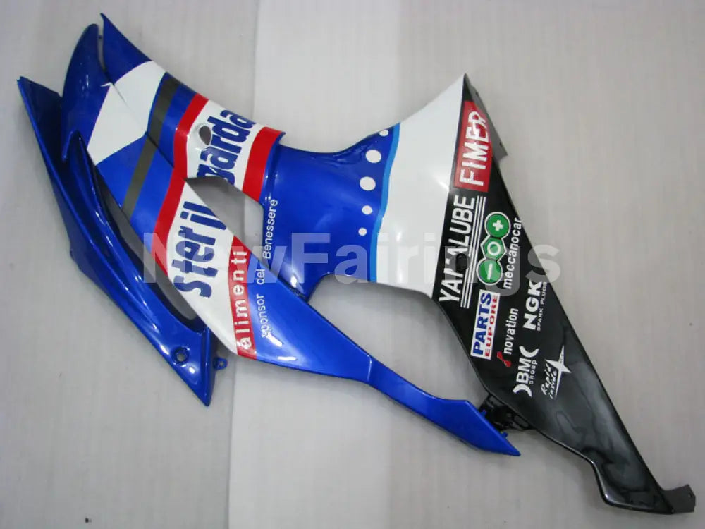 Blue and White Black Sterilgarda - YZF-R6 08-16 Fairing Kit Vehicles & Parts > Vehicle Parts & Accessories > Motor