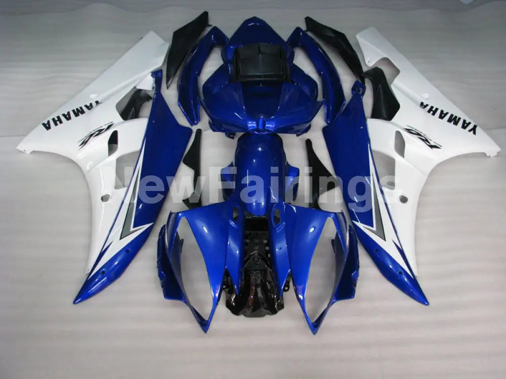 Blue and White Factory Style - YZF-R6 06-07 Fairing Kit Vehicles & Parts > Vehicle Parts & Accessories > Motor Vehicle
