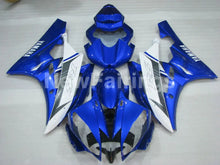 Load image into Gallery viewer, Blue White Factory Style - YZF-R6 06-07 Fairing Kit Vehicles &amp; Parts &gt; Vehicle Parts &amp; Accessories &gt; Motor Vehicle