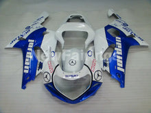 Load image into Gallery viewer, Blue and White Jordan - GSX-R600 01-03 Fairing Kit