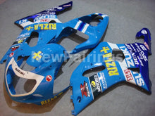 Load image into Gallery viewer, Blue and White Rizla - GSX-R600 01-03 Fairing Kit