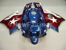 Load image into Gallery viewer, Blue and Wine Red Star - CBR600 F2 91-94 Fairing Kit -