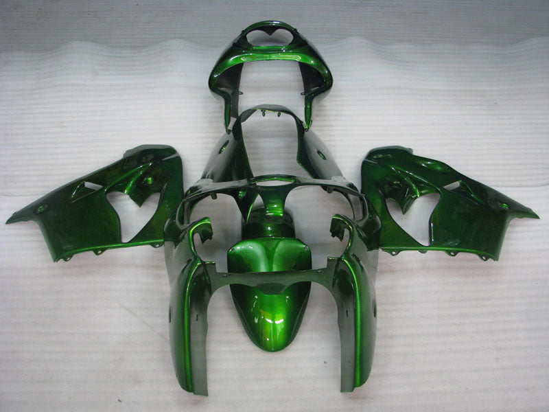 Gloss Green No decals - NINJA ZX-9R 00-01 Fairing Kit