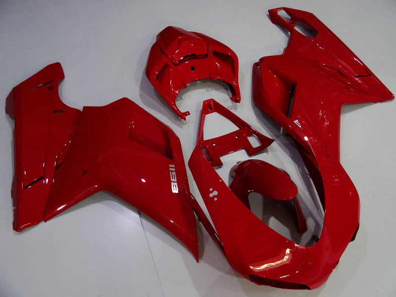 Gloss Red Factory Style - Ducati 1198 07-11 Fairing Kit