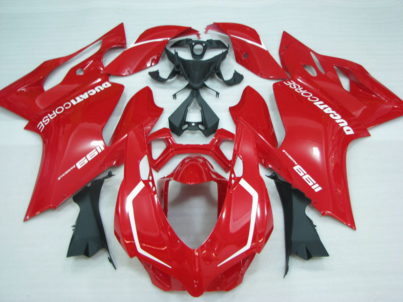 Gloss Red Factory Style - Ducati 1199 Panigale 12-14