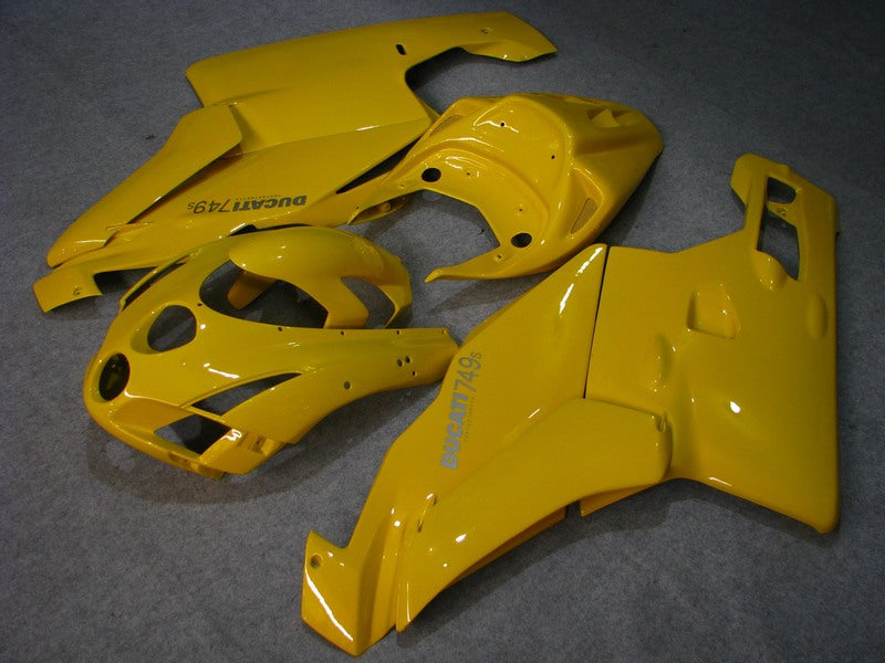 Gloss Yellow Factory Style - Ducati 749/999 05-06 Fairing