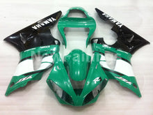 Load image into Gallery viewer, Green and Black Factory Style - YZF-R1 00-01 Fairing Kit