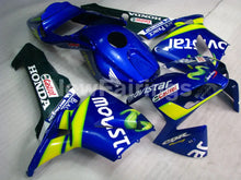 Load image into Gallery viewer, Green and Blue Movistar - CBR600RR 03-04 Fairing Kit -
