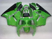 Load image into Gallery viewer, Green and Black Factory Style - NINJA ZX-12R 00-01 Fairing